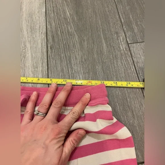 Hanna Andersson Stripe Pink PJ pants Size Small 100% Cotton - Picture 6 of 6